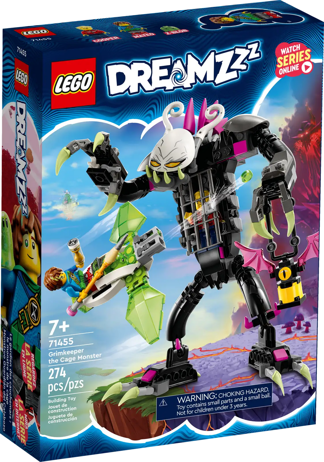 Lego DREAMZZZ Grimkeeper the Cage Monster