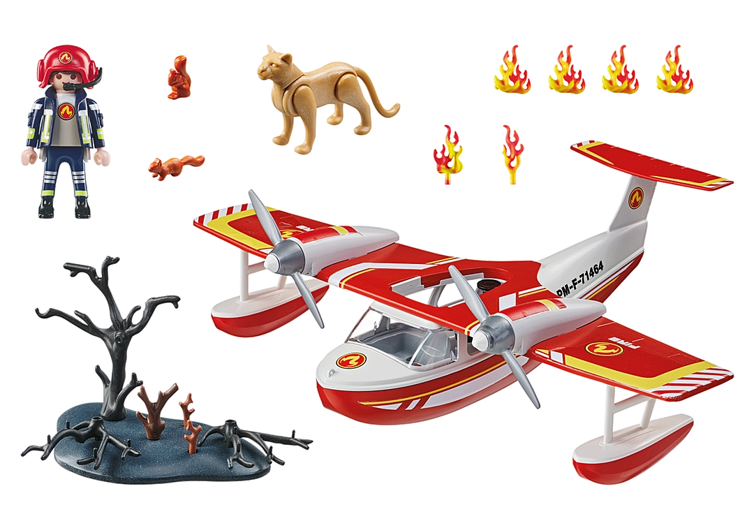 Playmobil Action Heroes Firefighting Seaplane