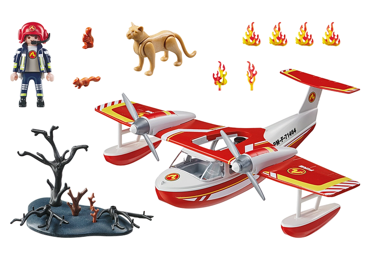 Playmobil Action Heroes Firefighting Seaplane