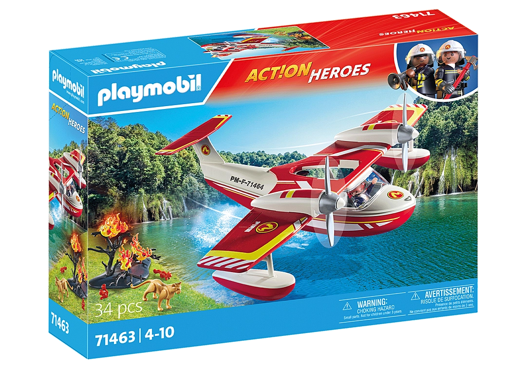 Playmobil Action Heroes Firefighting Seaplane