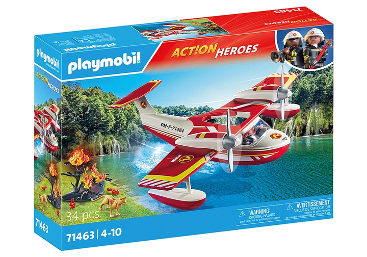 Playmobil Action Heroes Firefighting Seaplane