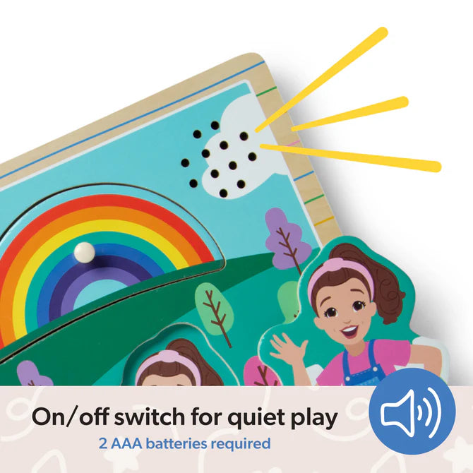 Ms Rachel Wooden Sound Puzzle