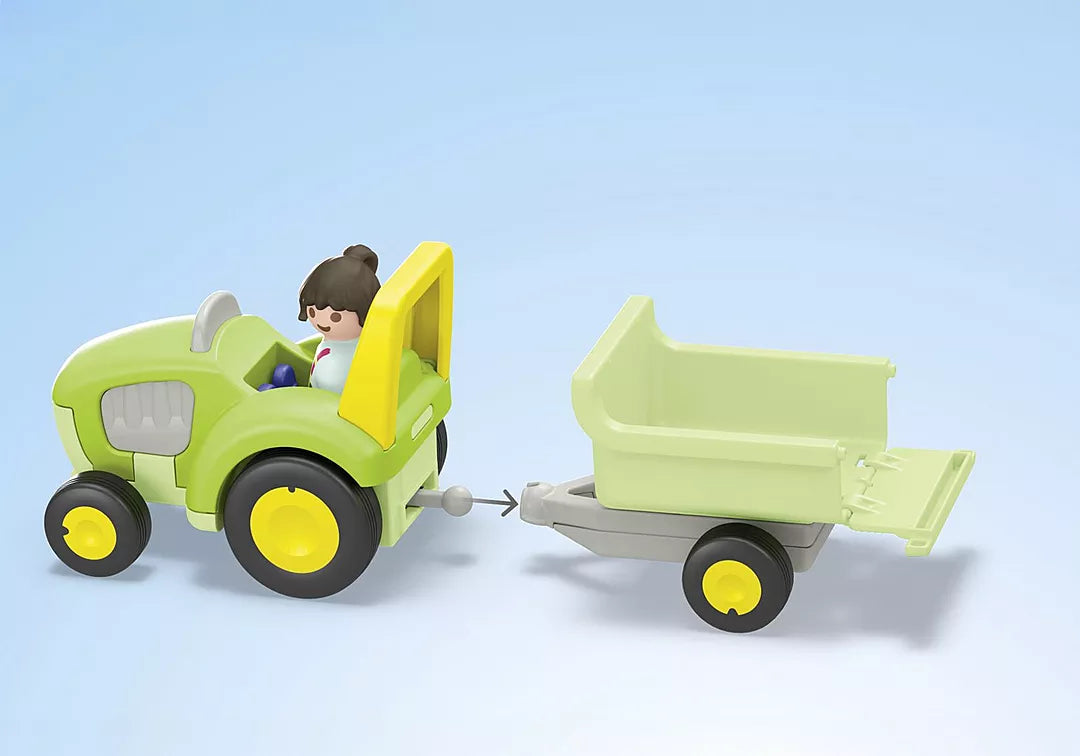 Playmobil Junior Farm Adventure With Tractor