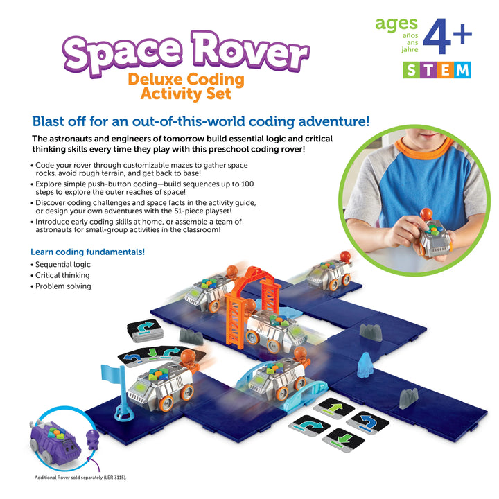 Space Rover Deluxe Coding Activity Set