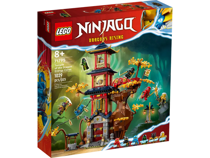 Lego Ninjago Temple of the Dragon Energy Cores