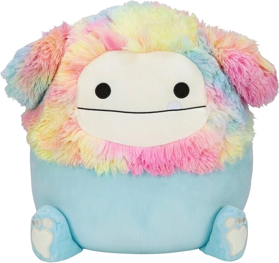 Squishmallow 12" Zozo Blue Bigfoot