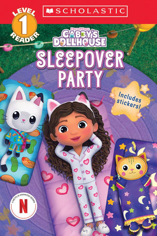 Gabby's Dollhouse: Sleepover Party (Scholastic Reader, Level 1)