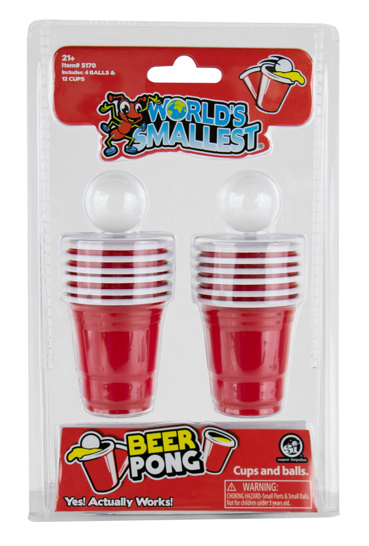 World's Smallest Beer Pong