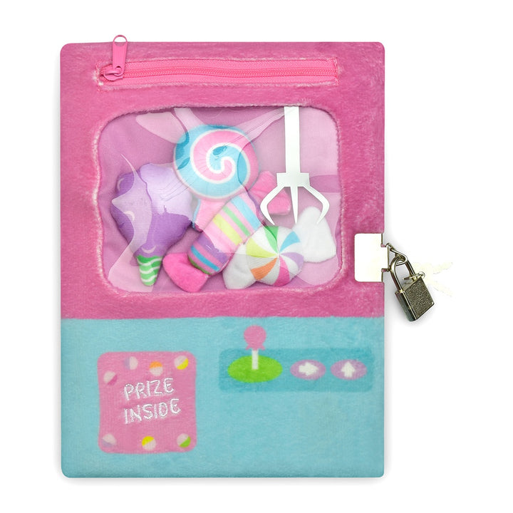 Iscream Claw Machine Lock and Key Journal