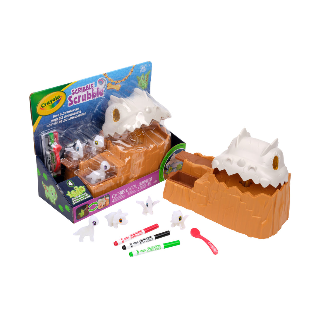 Crayola Scribble Scrubbie Dino Glow Mountain