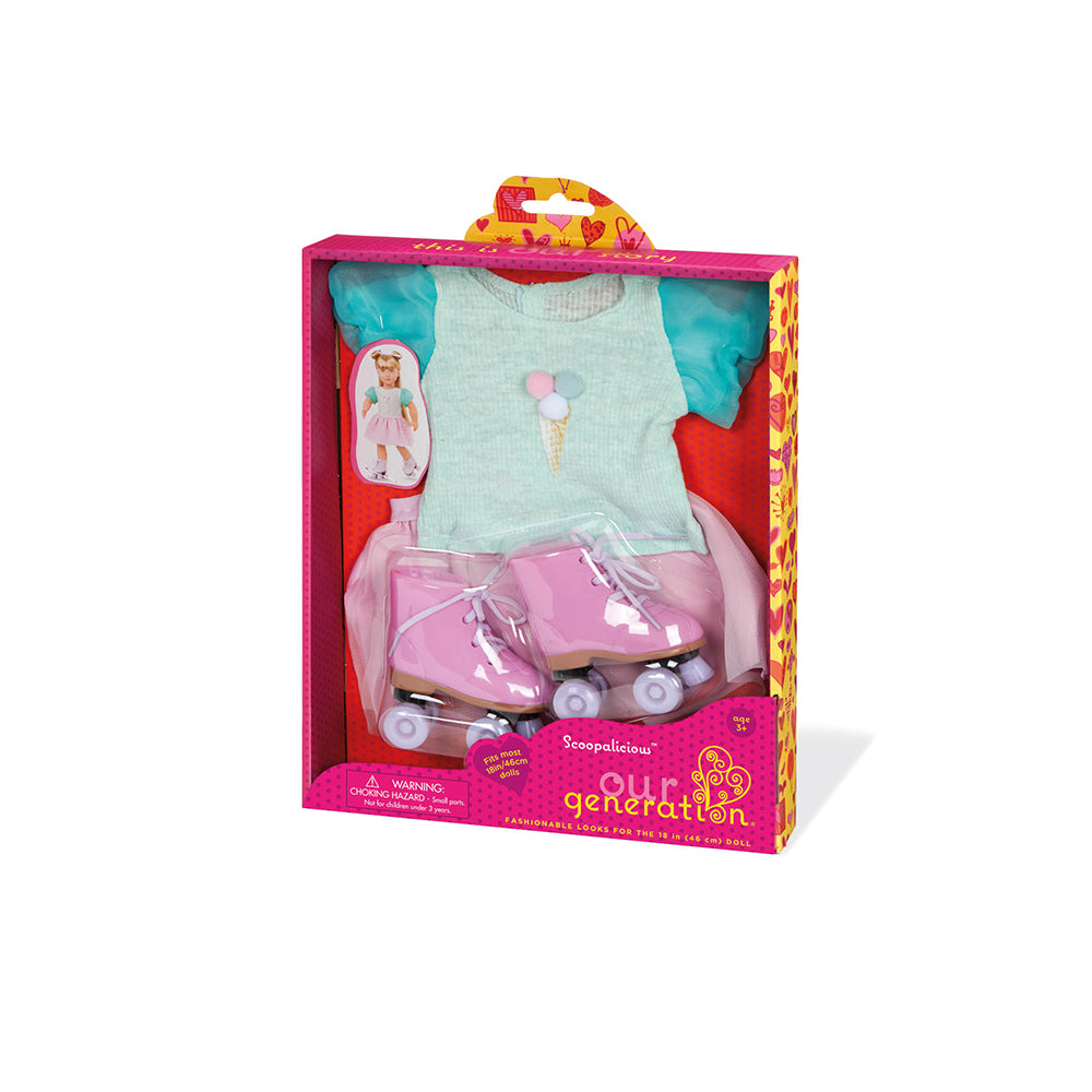 Our Generation Doll Outfit - Scoopalicious For 18" Doll