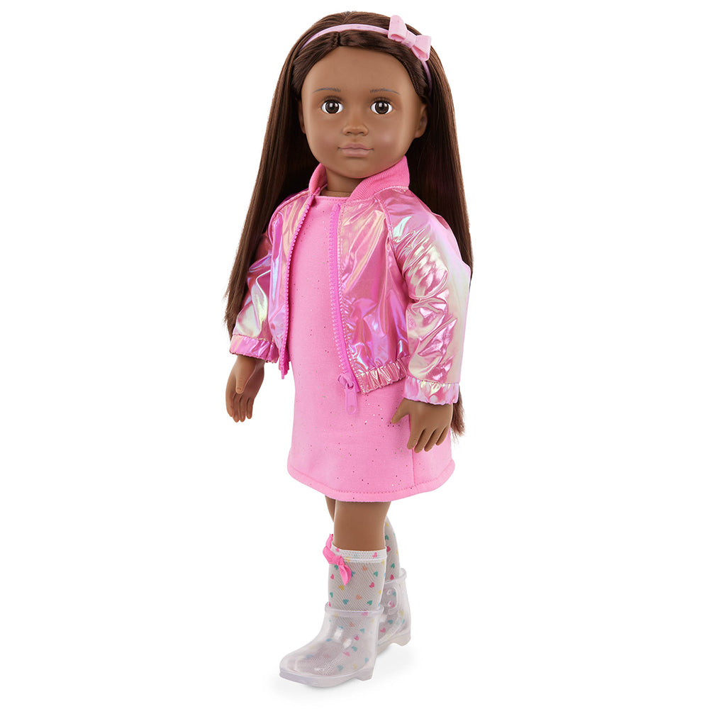 Our Generation Doll Outfit Deluxe - Splash Of Pink For 18" Doll