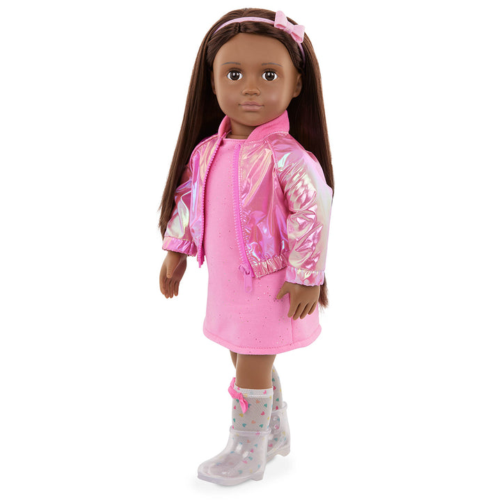 Our Generation Doll Outfit Deluxe - Splash Of Pink For 18" Doll