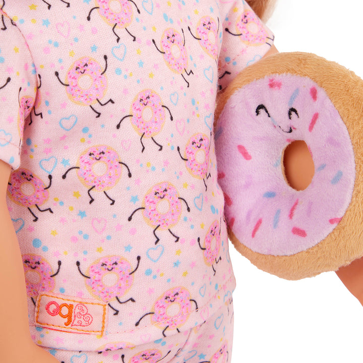 Our Generation Doll Outfit Dreaming Of Donuts Pyjamas For 18" Doll