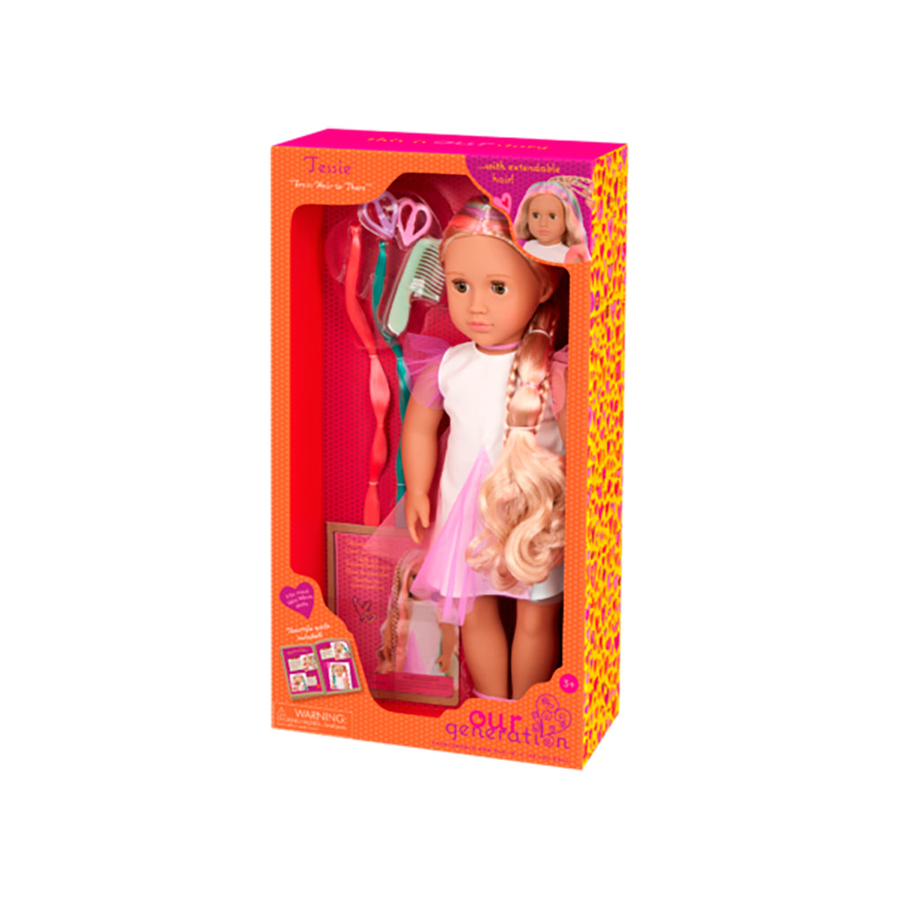 Our Generation Doll - Tessie Hair Grow Doll 18"