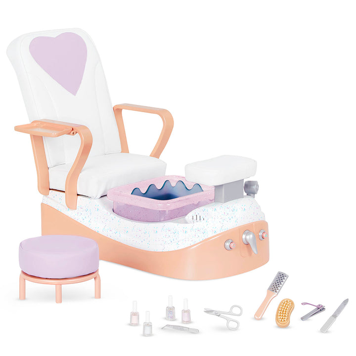 Our Generation Spa Day Chair For 18" Doll