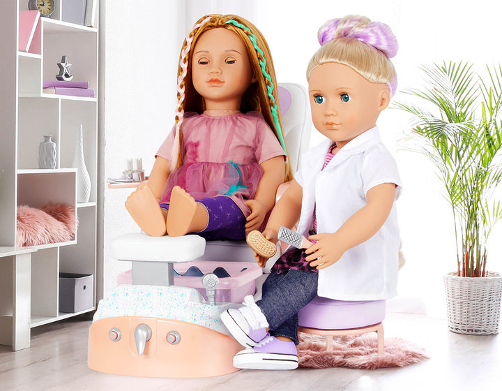 Our Generation Spa Day Chair For 18" Doll