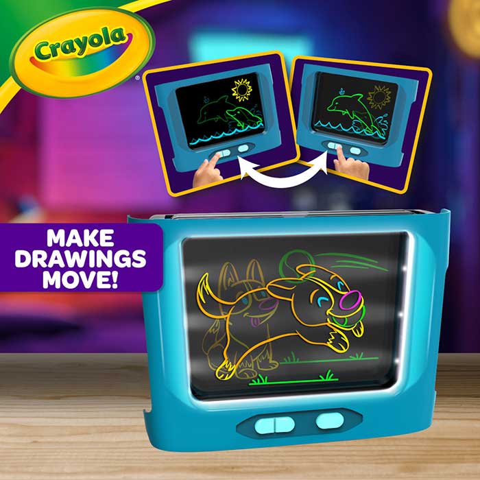 Crayola Animated Glow Drawing Board