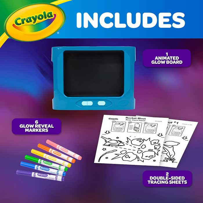 Crayola Animated Glow Drawing Board