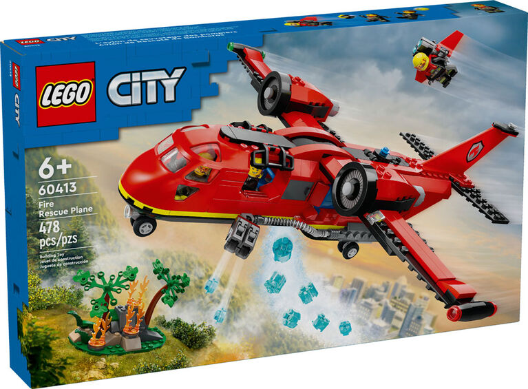Lego City Fire Rescue Plane