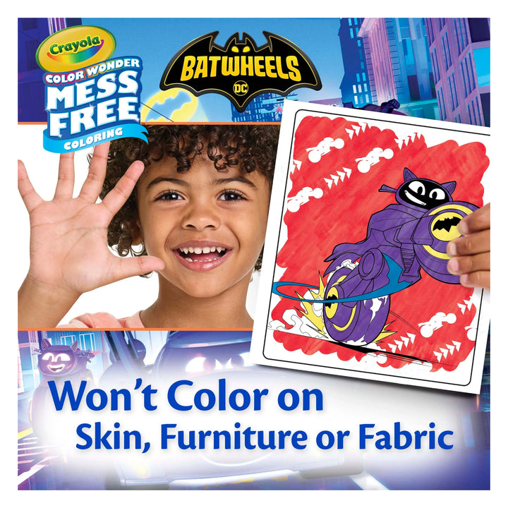 Color Wonder Mess Free Colouring Batwheels