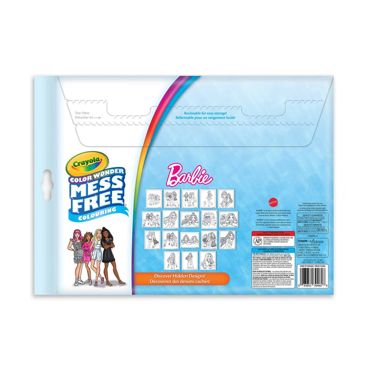 Colour Wonder Mess Free Colouring Barbie