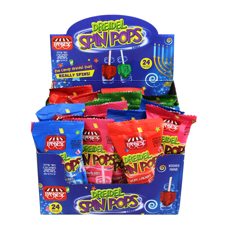 Dreidel Spin Pops