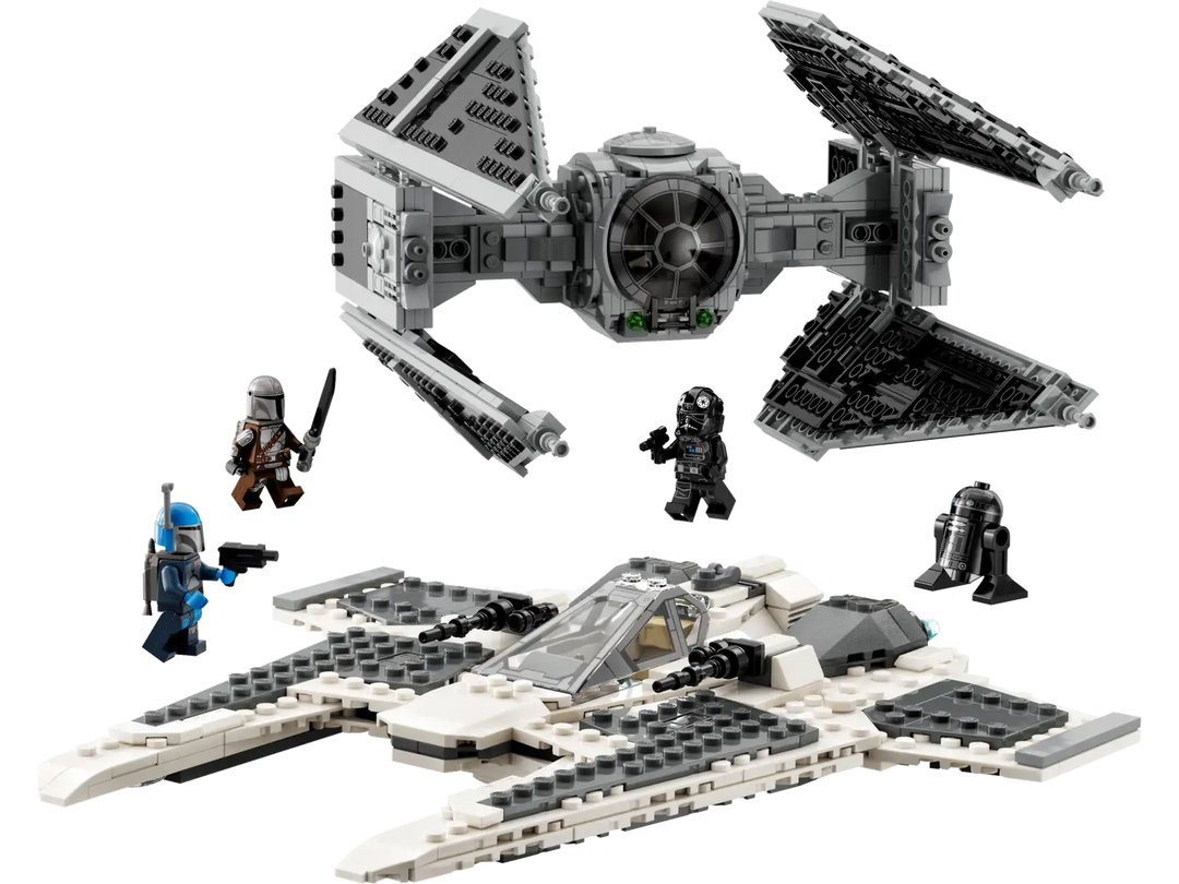 Lego Star Wars Mandalorian Fang Fighter vs. TIE Interceptor™