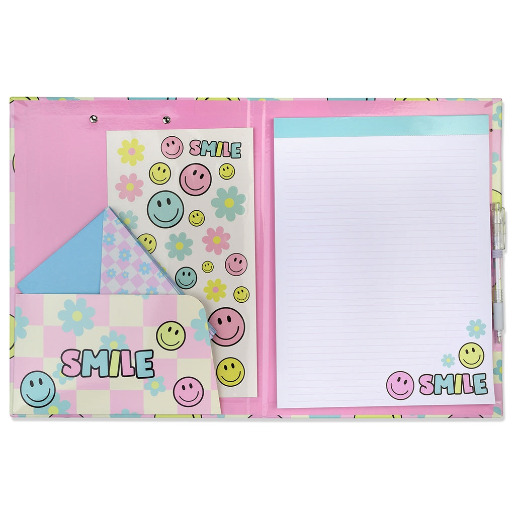 Iscream Happy Check Clipboard Set