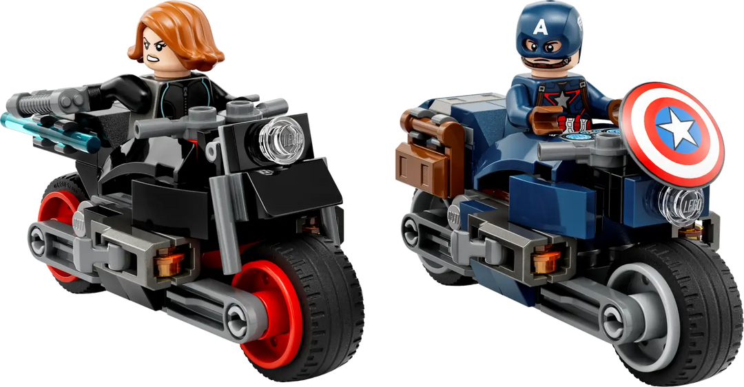 Lego Marvel Black Widow & Captain America Motorcycles