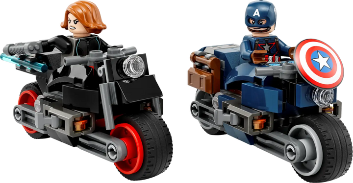 Lego Marvel Black Widow & Captain America Motorcycles