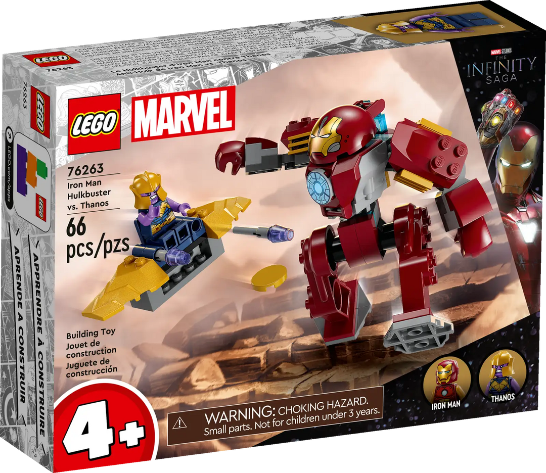 Lego Marvel Iron Man Hulkbuster vs. Thanos