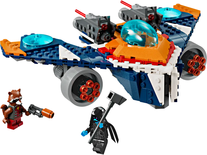 Lego Marvel Rocket's Warbird vs. Ronan