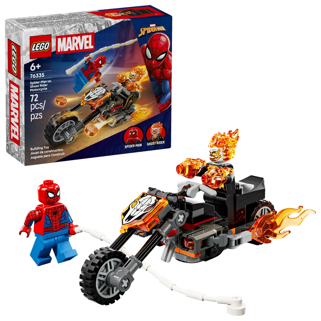 Lego® Marvel Spider-Man vs. Ghost Rider Motorcycle