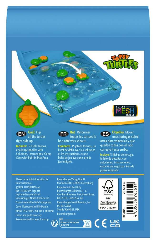 Flip 'N' Play Topsy Turtles