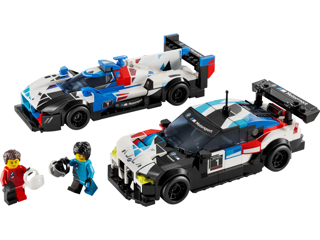 Lego Speed Champions BMW M4 GT3 & BMW M Hybrid V8 Race Cars