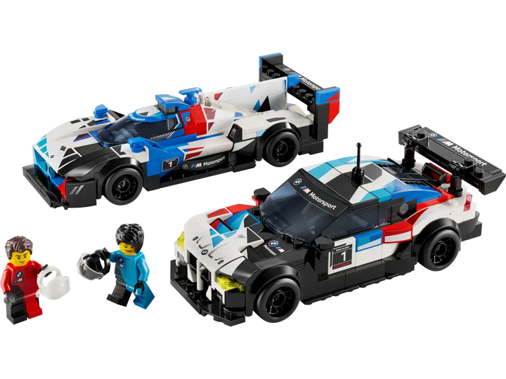 Lego Speed Champions BMW M4 GT3 & BMW M Hybrid V8 Race Cars