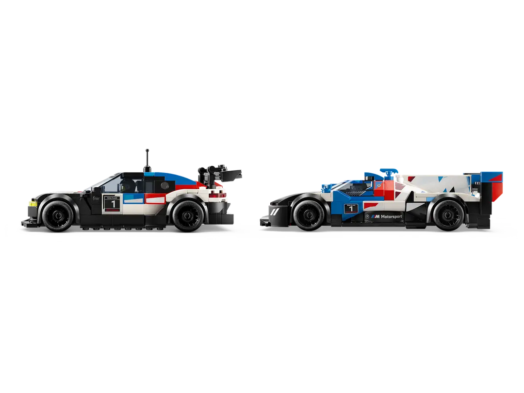 Lego Speed Champions BMW M4 GT3 & BMW M Hybrid V8 Race Cars