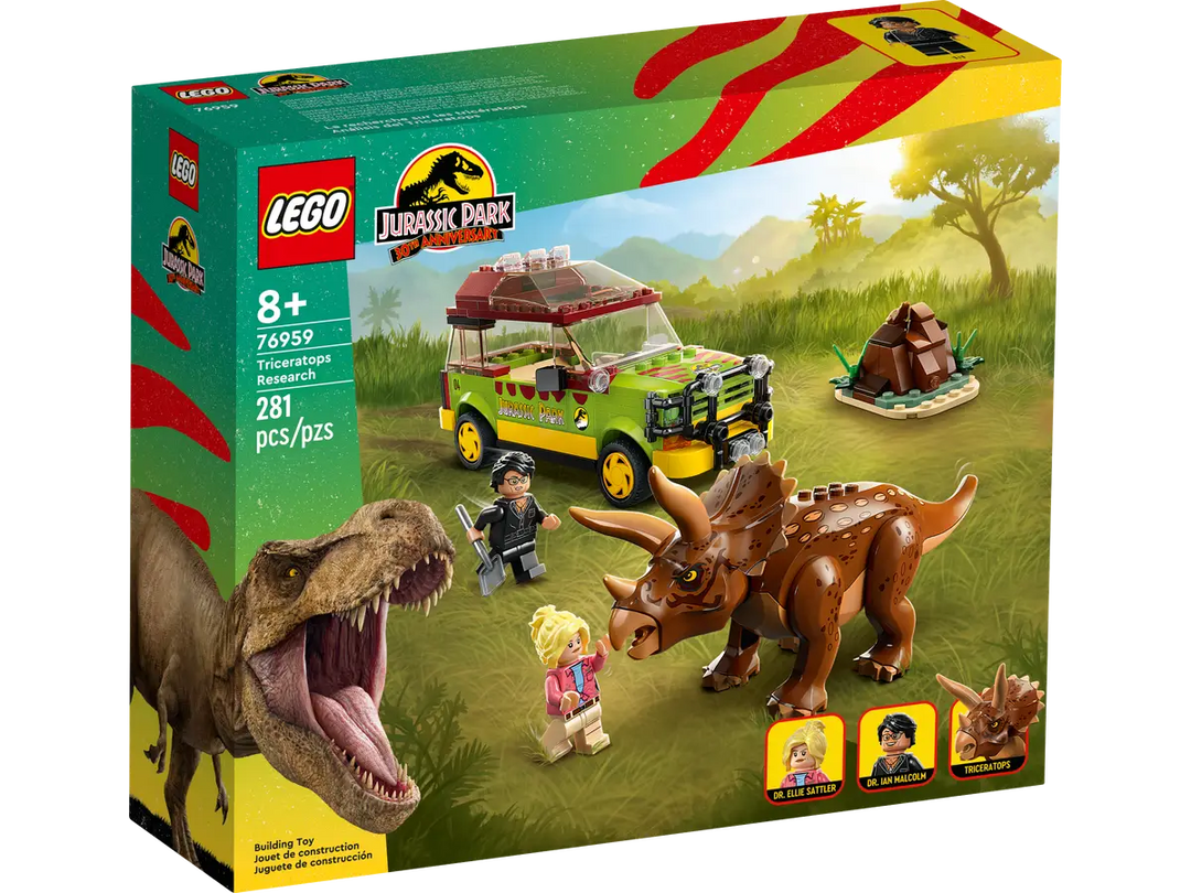 Lego Jurassic World Triceratops Research