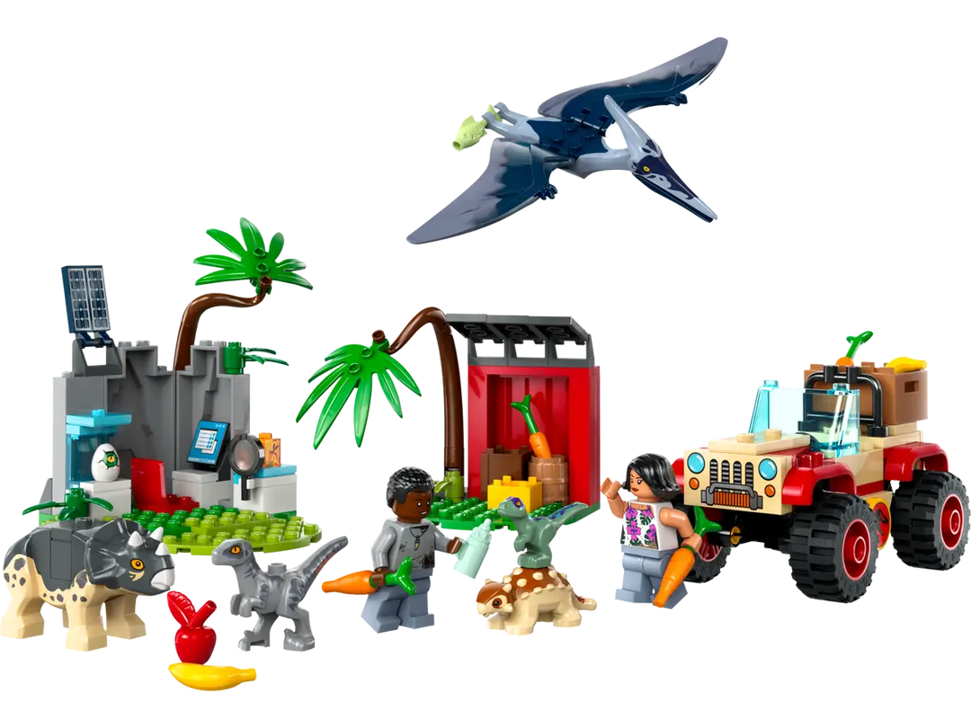 Lego Jurassic World Baby Dinosaur Rescue Centre