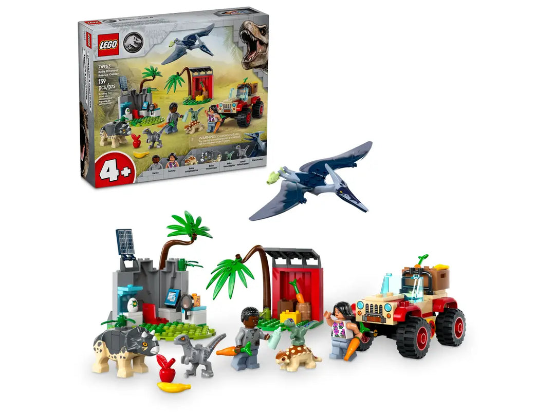 Lego Jurassic World Baby Dinosaur Rescue Centre
