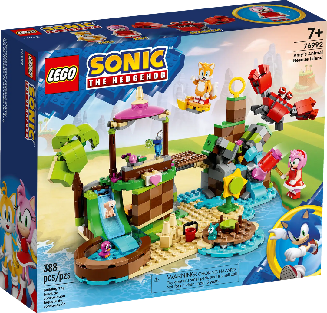 Lego Sonic the Hedgehog Amy's Animal Rescue Island