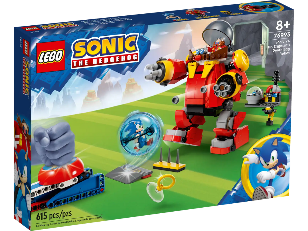 Lego Sonic the Hedgehog Sonic vs. Dr. Eggman's Death Egg Robot