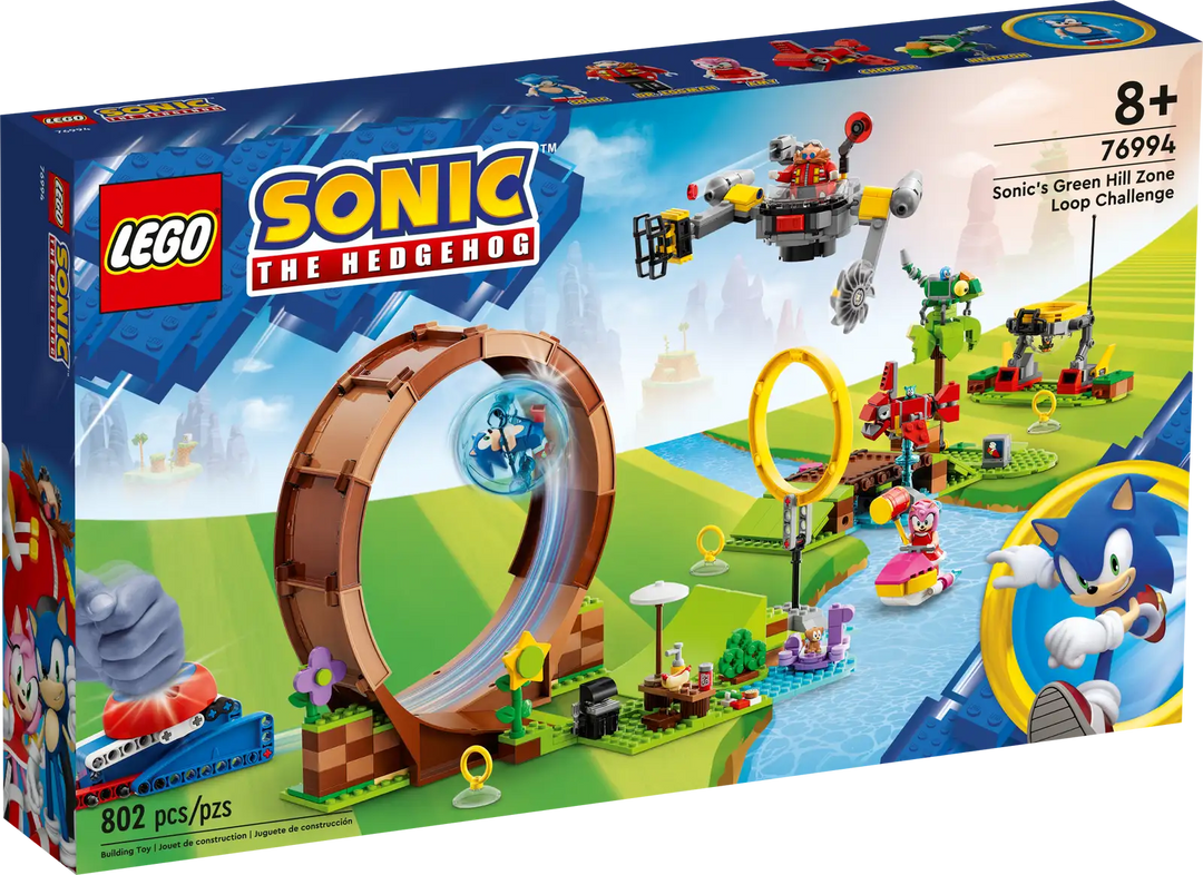 Lego Sonic the Hedgehog Sonic's Green Hill Zone Loop Challenge