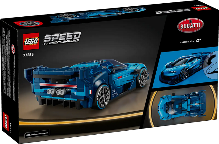 Lego Speed Champions Bugatti Vision GT Hyper Sports Car