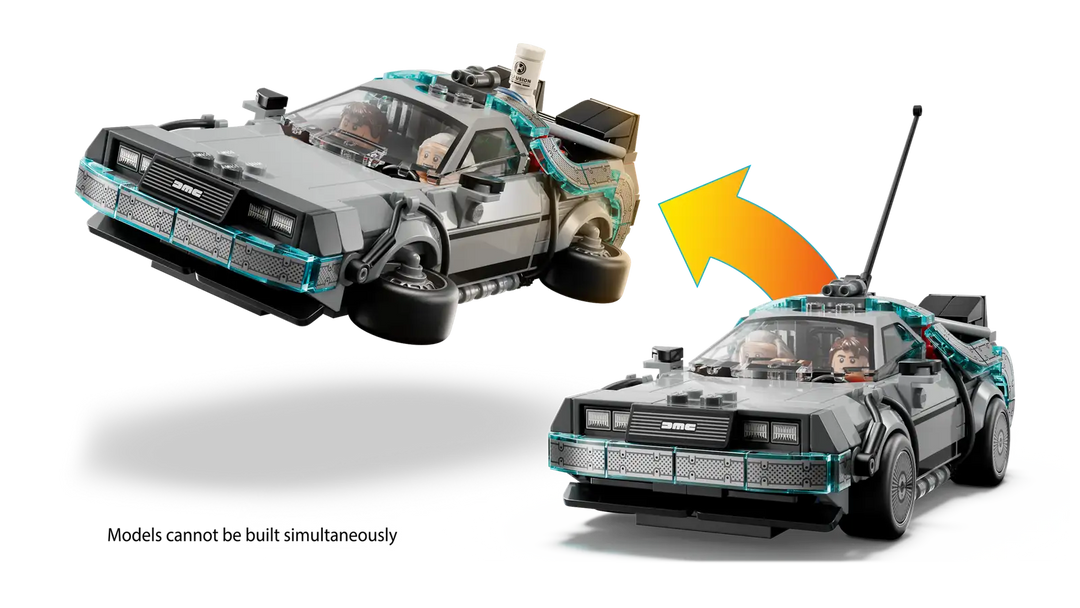 Lego Speed Champions Time Machine from Back to the Future