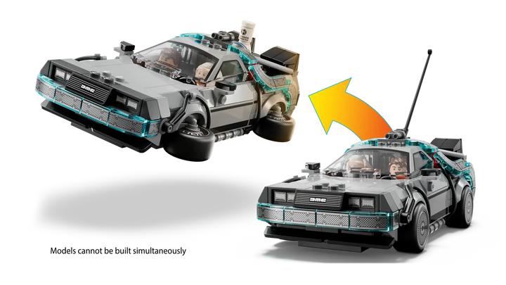 Lego Speed Champions Time Machine from Back to the Future