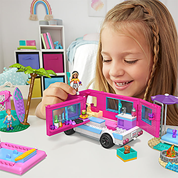 MEGA Barbie Dream Camper Adventure Building Set