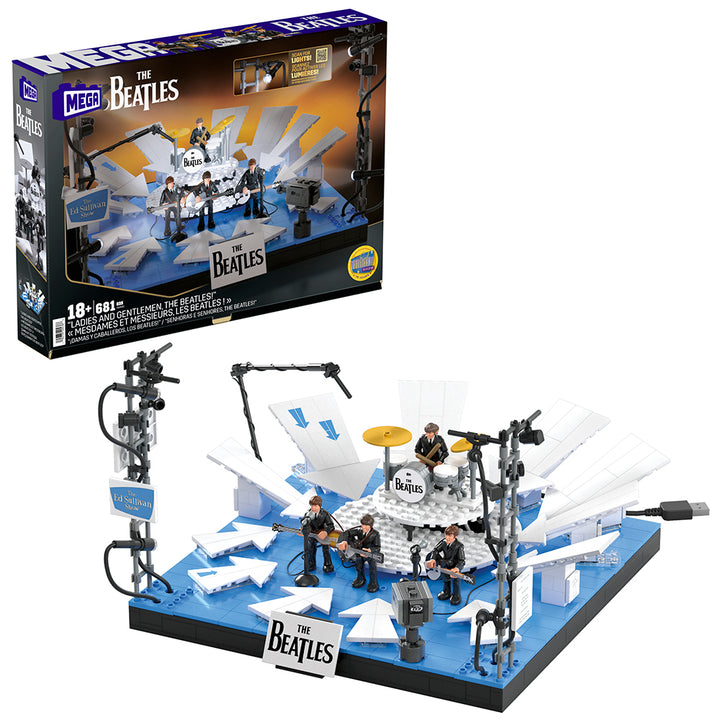 MEGA PRO The Beatles Building Set With Lights