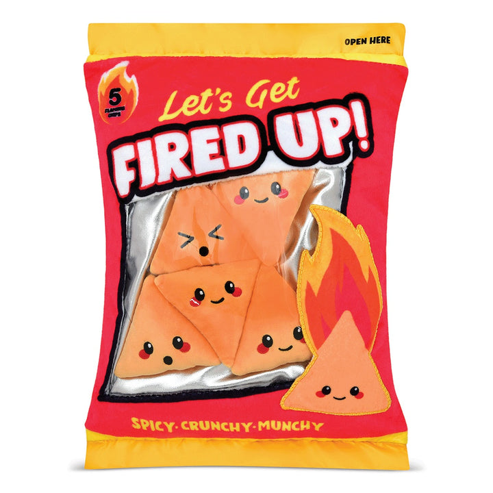 Fired Up! Chips Fleece Plush Pillow